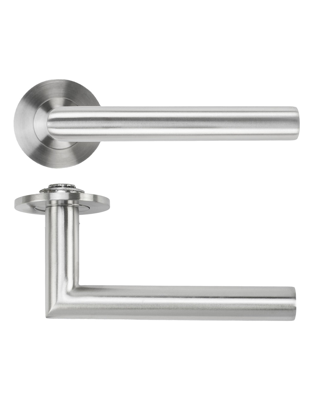 Zoo Hardware Rosso Tecnica RT010 Lugano Slim Lever Handle Set - itfitz