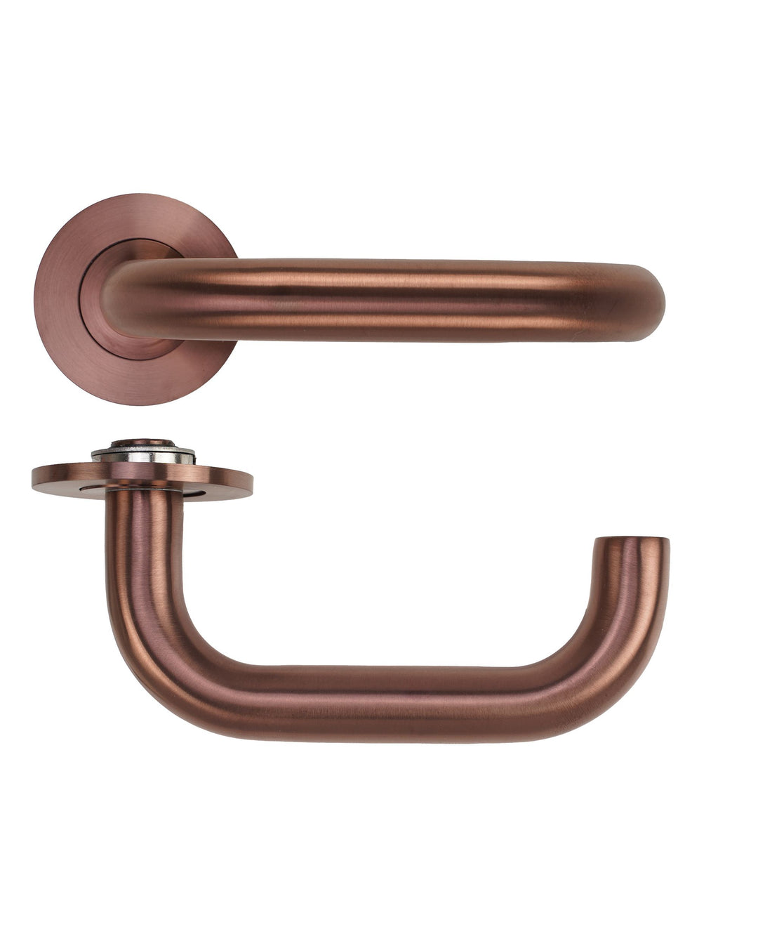 Zoo Hardware Rosso Tecnica RT030 Maggiore Slim Lever Handle Set - itfitz