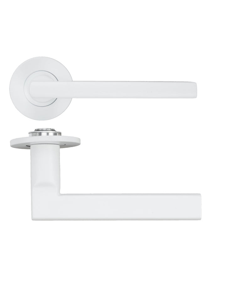 Zoo Hardware Rosso Tecnica RT040 Varese Slim Lever Handle Set