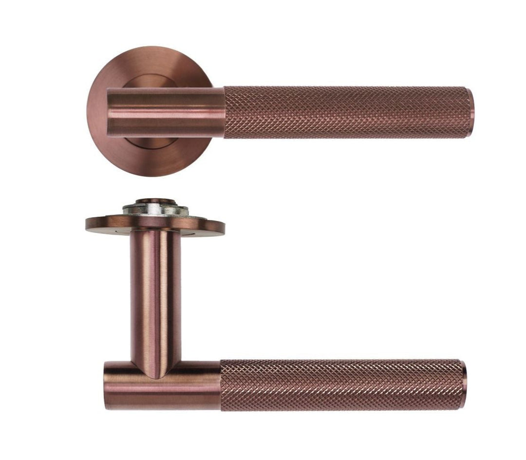 Zoo Hardware Rosso Tecnica RT060 Orta Slim Lever Handle Set - itfitz