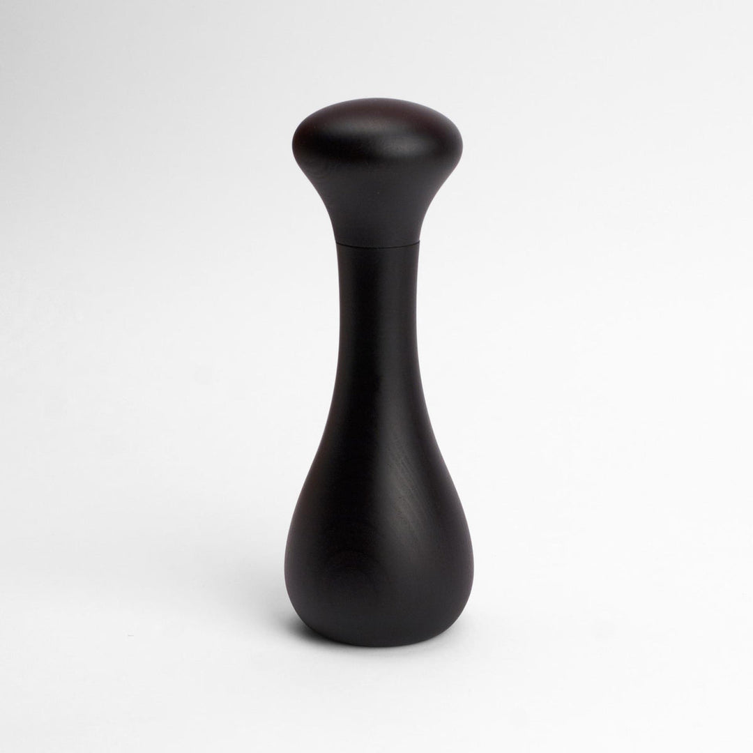 WIREWORKS 'Flo' 22001 Large Black Beech Wood Salt and Pepper Grinder