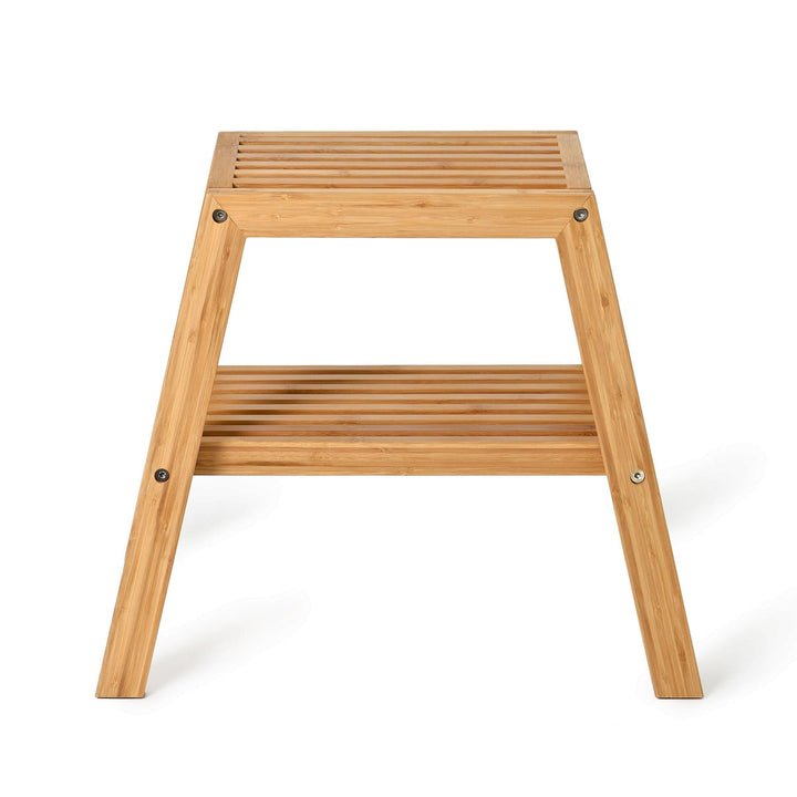 WIREWORKS 70049 Bamboo Slatted Stool