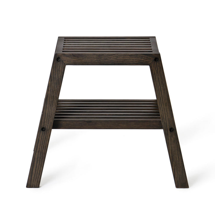 WIREWORKS 63227 Dark Oak Slatted Stool