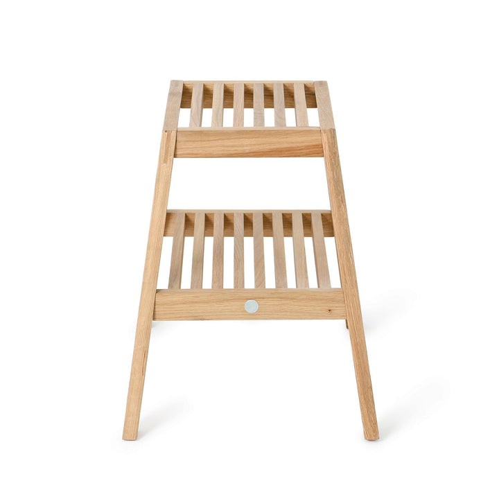 WIREWORKS 63226 Oak Slatted Stool