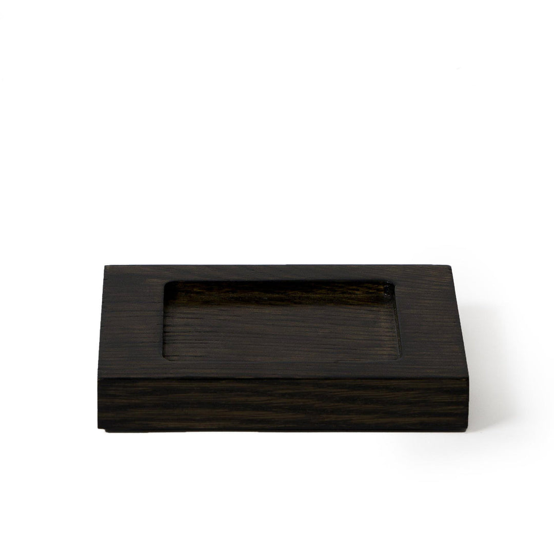 WIREWORKS 63204 Dark Oak Mezza Soap Dish