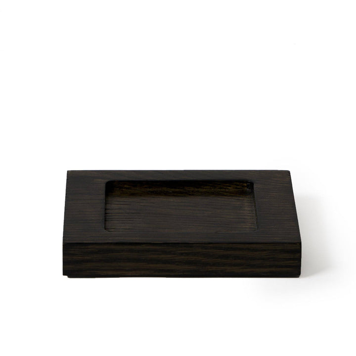 WIREWORKS 63204 Dark Oak Mezza Soap Dish