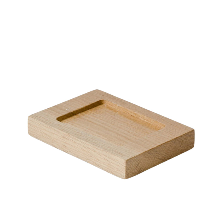 WIREWORKS 63203 Oak Mezza Soap Dish