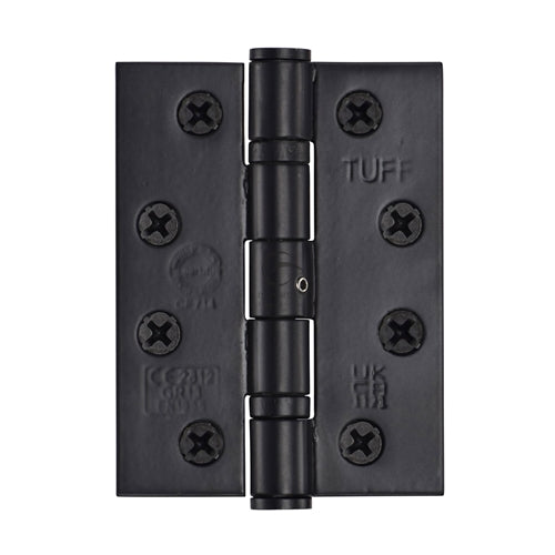 M.Marcus Heritage Brass SS-4x3 Ball Bearing Butt Hinge 100x76mm - itfitz