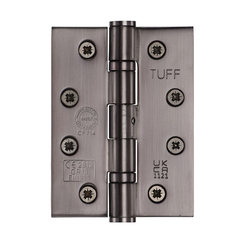 M.Marcus Heritage Brass SS-4x3 Ball Bearing Butt Hinge 100x76mm - itfitz