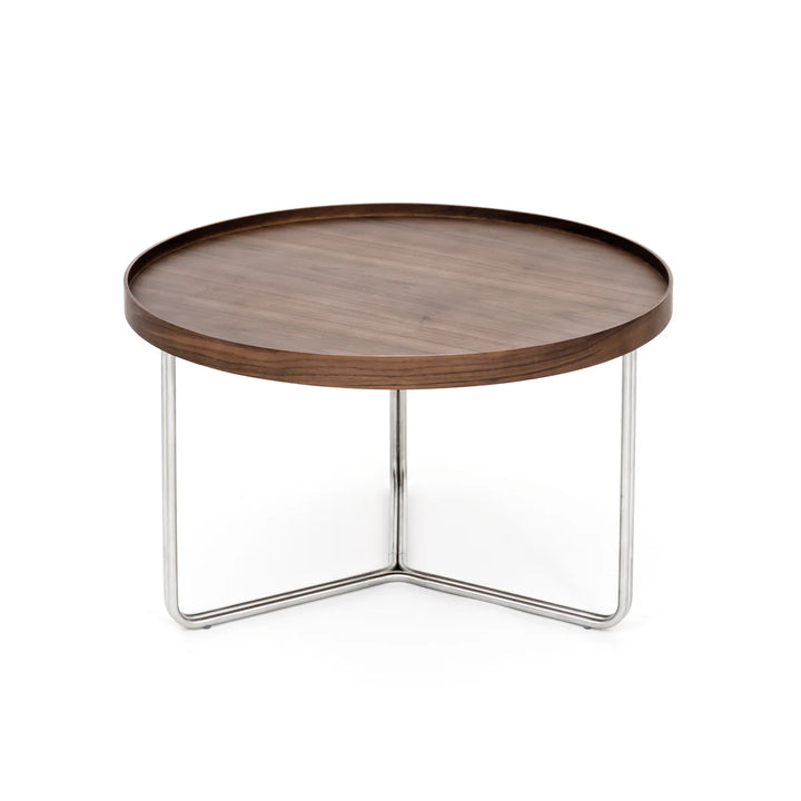 WIREWORKS Round Walnut Table DT66