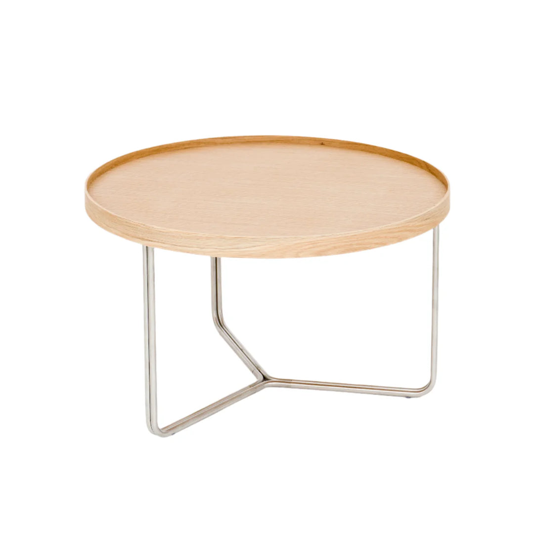 WIREWORKS Round Oak Table DT66
