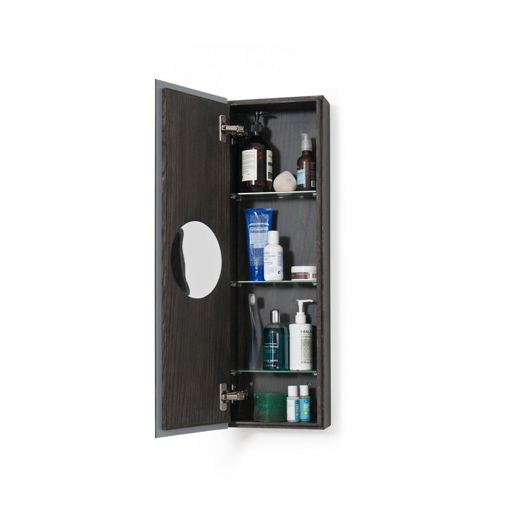 WIREWORKS 64031 Dark Oak 'Zone' Bathroom Cabinet 800