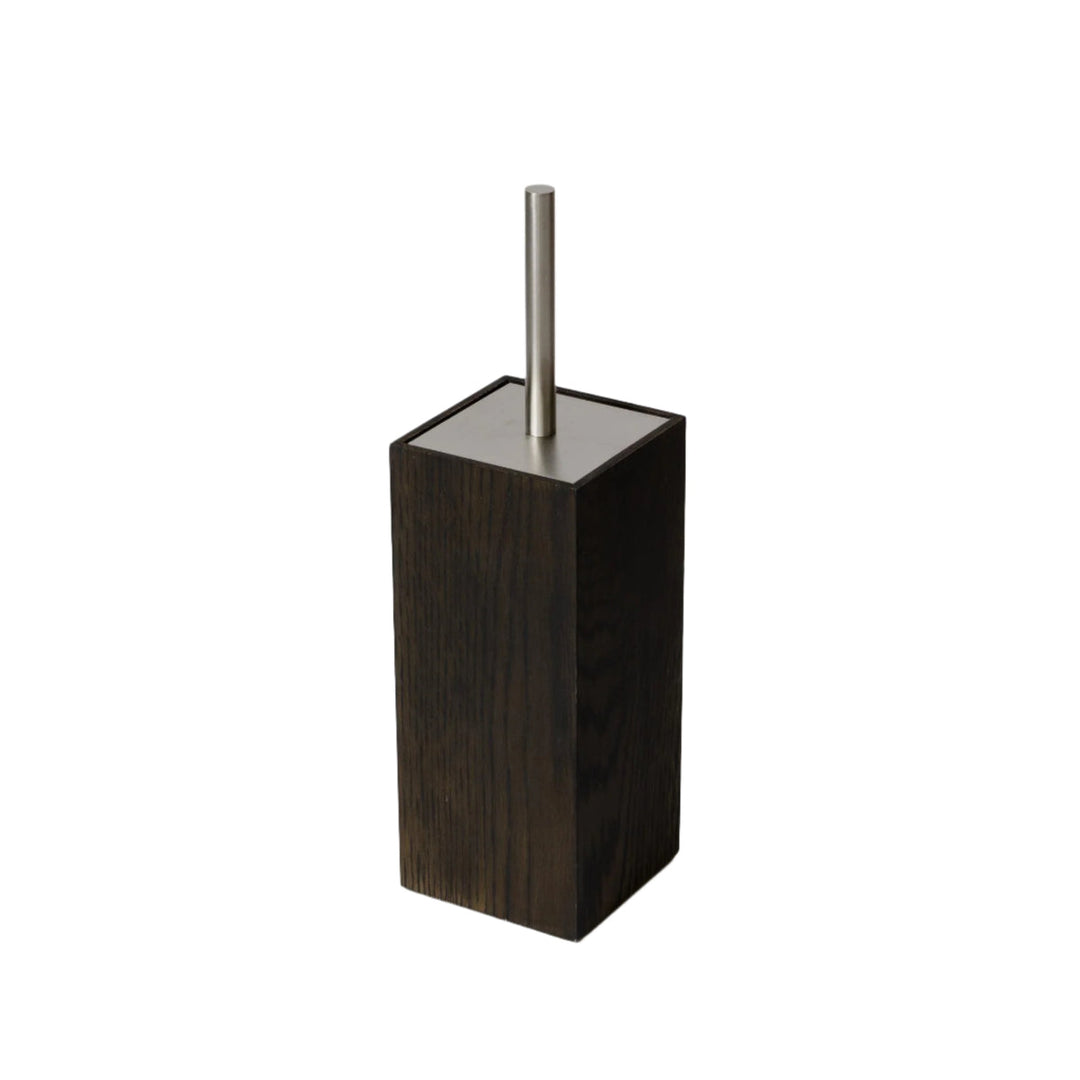 WIREWORKS 63125 'Mezza' Dark Oak Toilet Brush Holder