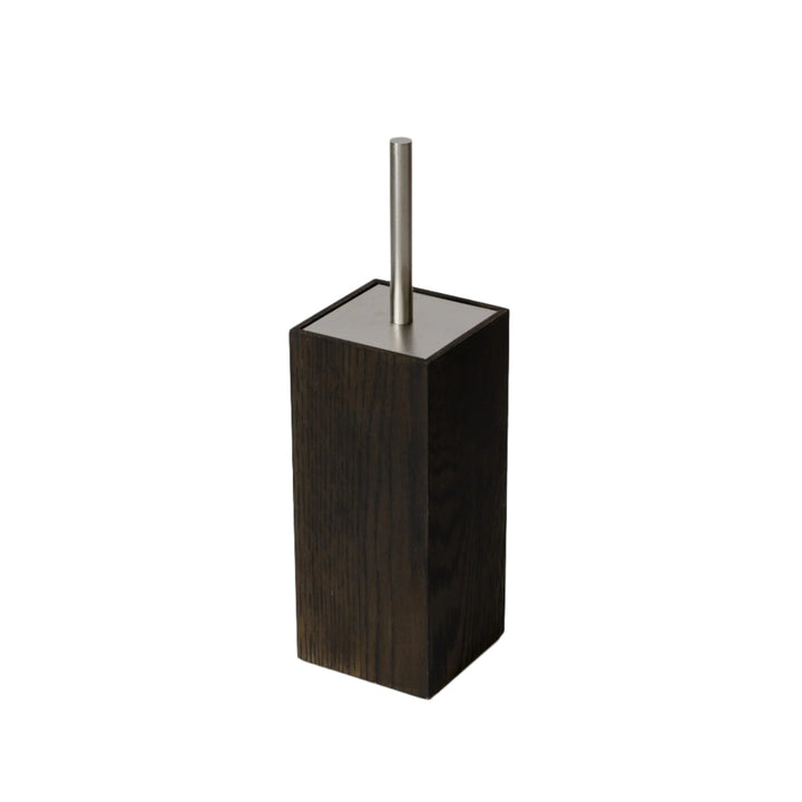 WIREWORKS 63125 'Mezza' Dark Oak Toilet Brush Holder