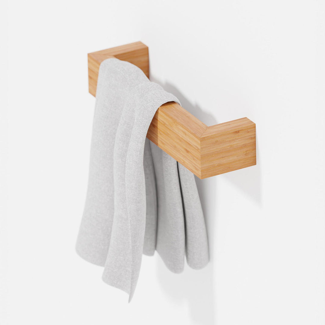 WIREWORKS 70002 Bamboo Hand Towel Rail