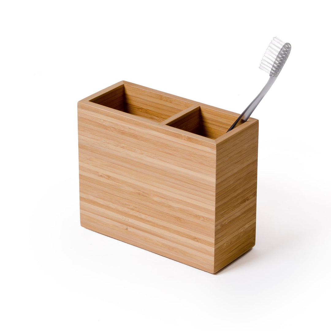 WIREWORKS 70042 Bamboo Toothbrush Box