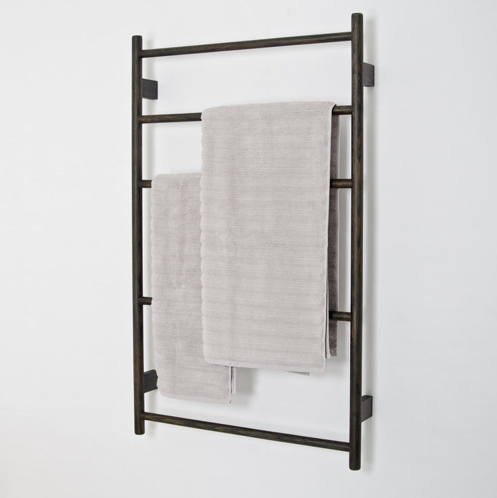 WIREWORKS 63229 Dark Oak Wall Bar Towel Rail