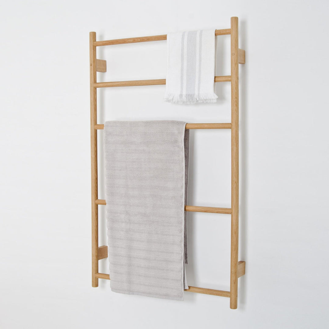 WIREWORKS 63228 Oak Wall Bar Towel Rail