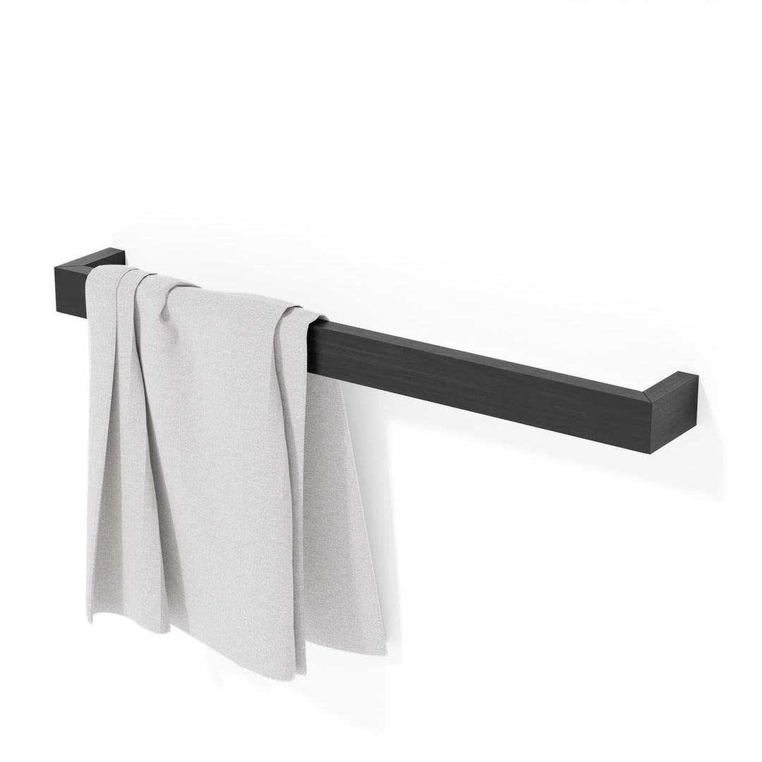 WIREWORKS 66020 Dark Oak Slimline Towel Rail - 720mm