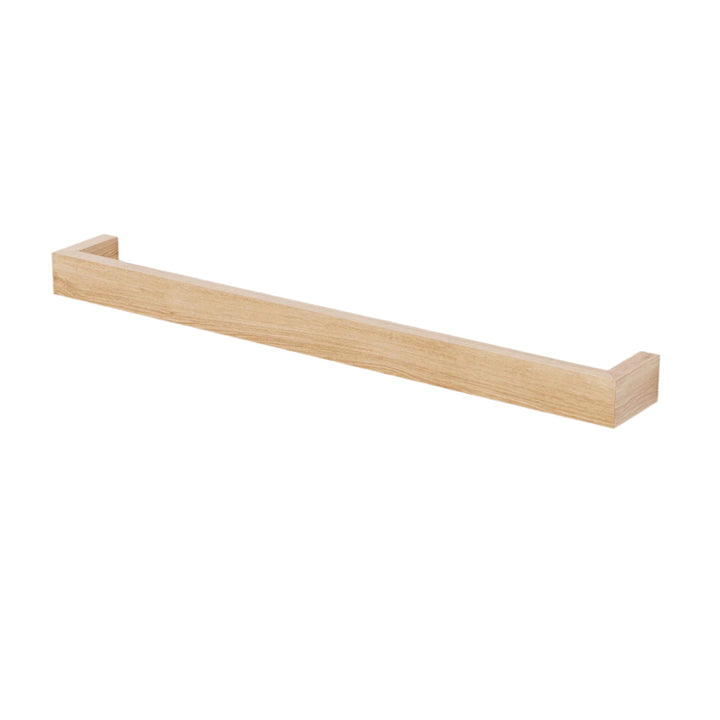 WIREWORKS 66019 Natural Oak Slimline Towel Rail - 720mm