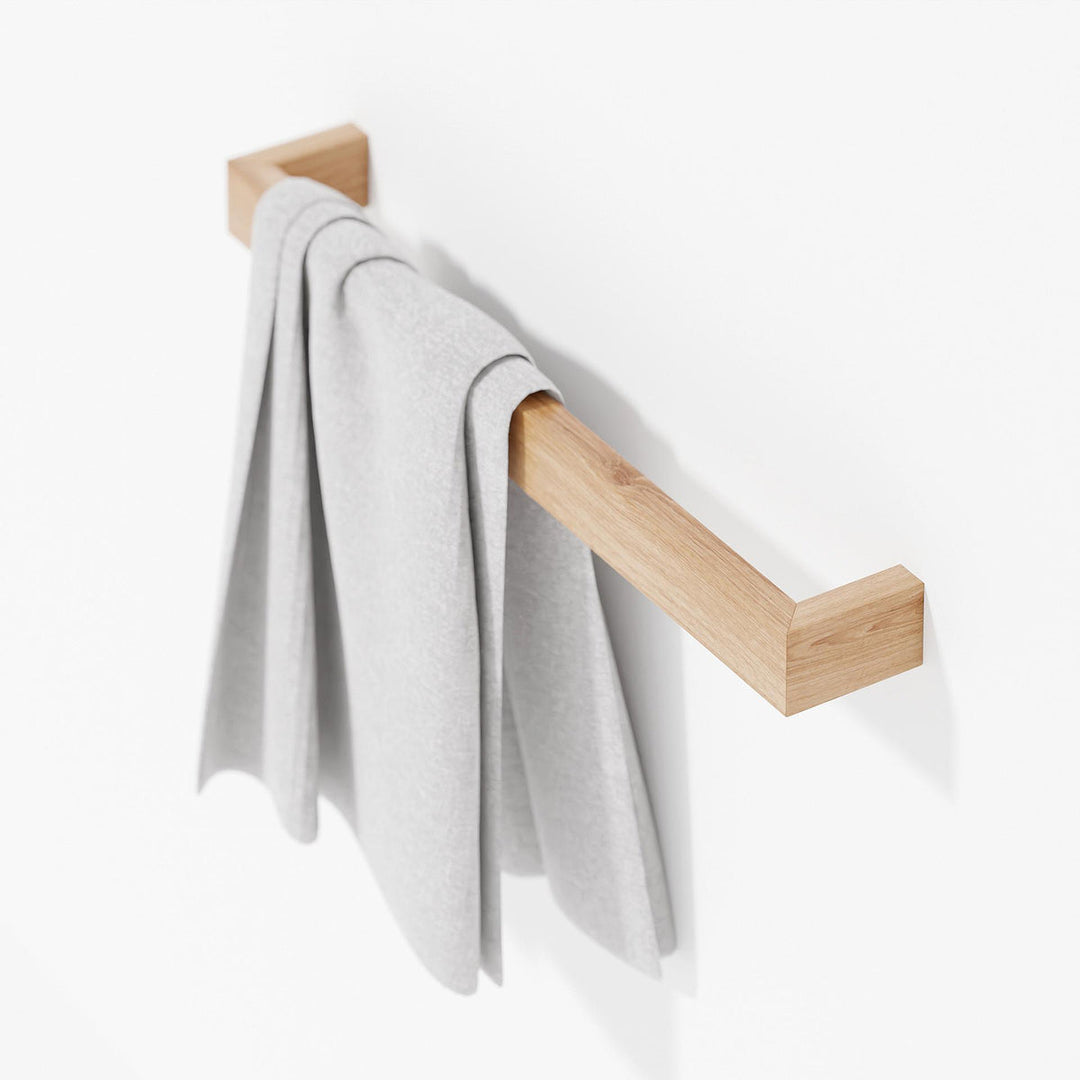 WIREWORKS 66003 Oak Towel Rail
