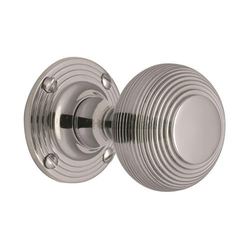 M.Marcus Heritage Brass Reeded Knob Set - itfitz