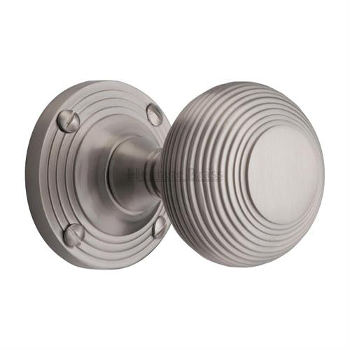 M.Marcus Heritage Brass Reeded Knob Set - itfitz