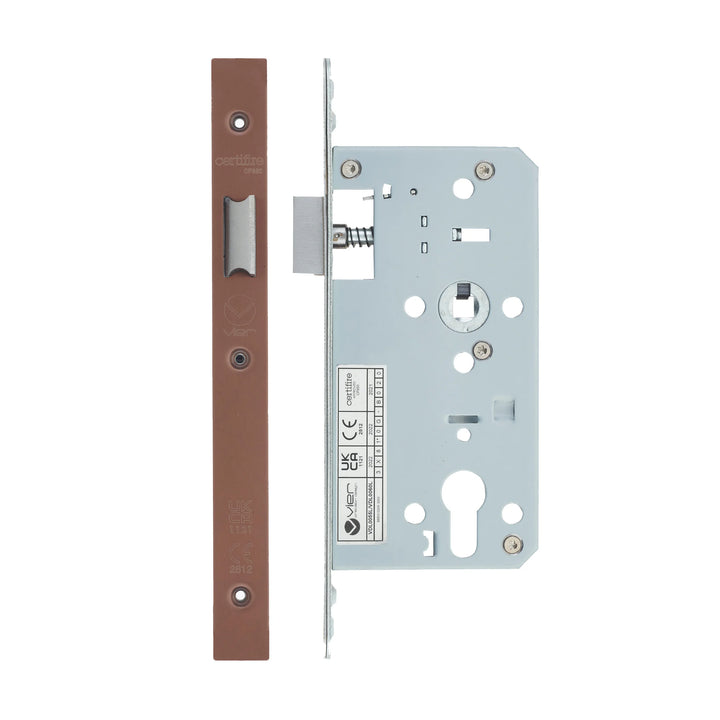 Zoo Hardware European DIN Square Latch - 2 Piece - 55mm