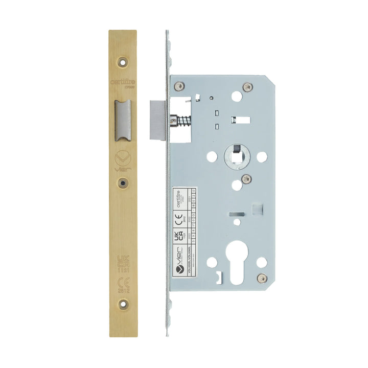 Zoo Hardware European DIN Square Latch - 2 Piece - 55mm