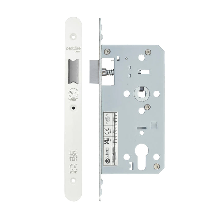 Zoo Hardware European DIN Radius Latch - 2 Piece - 55mm