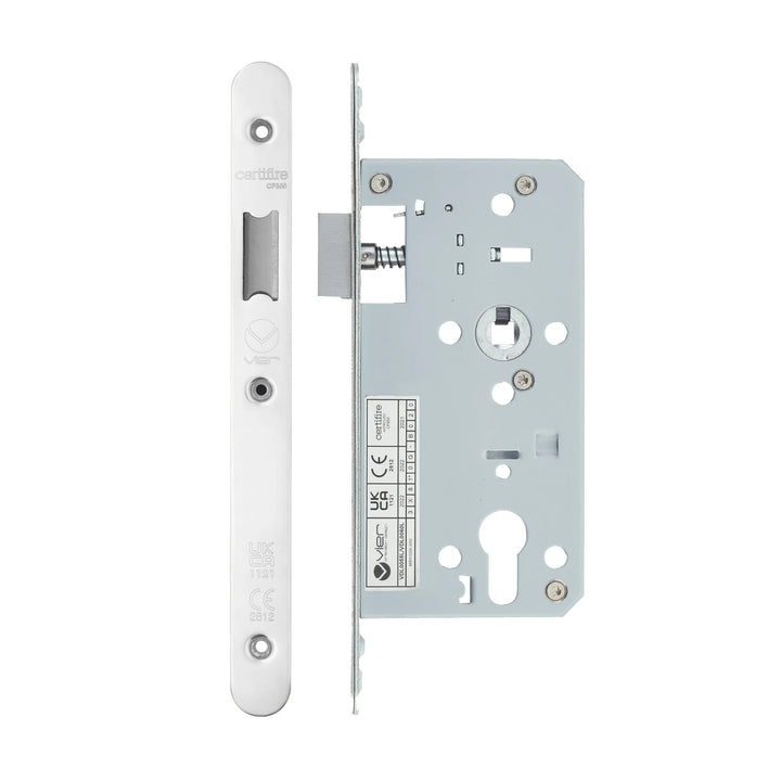 Zoo Hardware European DIN Radius Latch - 2 Piece - 55mm