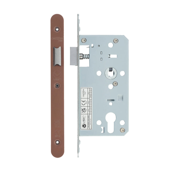 Zoo Hardware European DIN Radius Latch - 2 Piece - 55mm