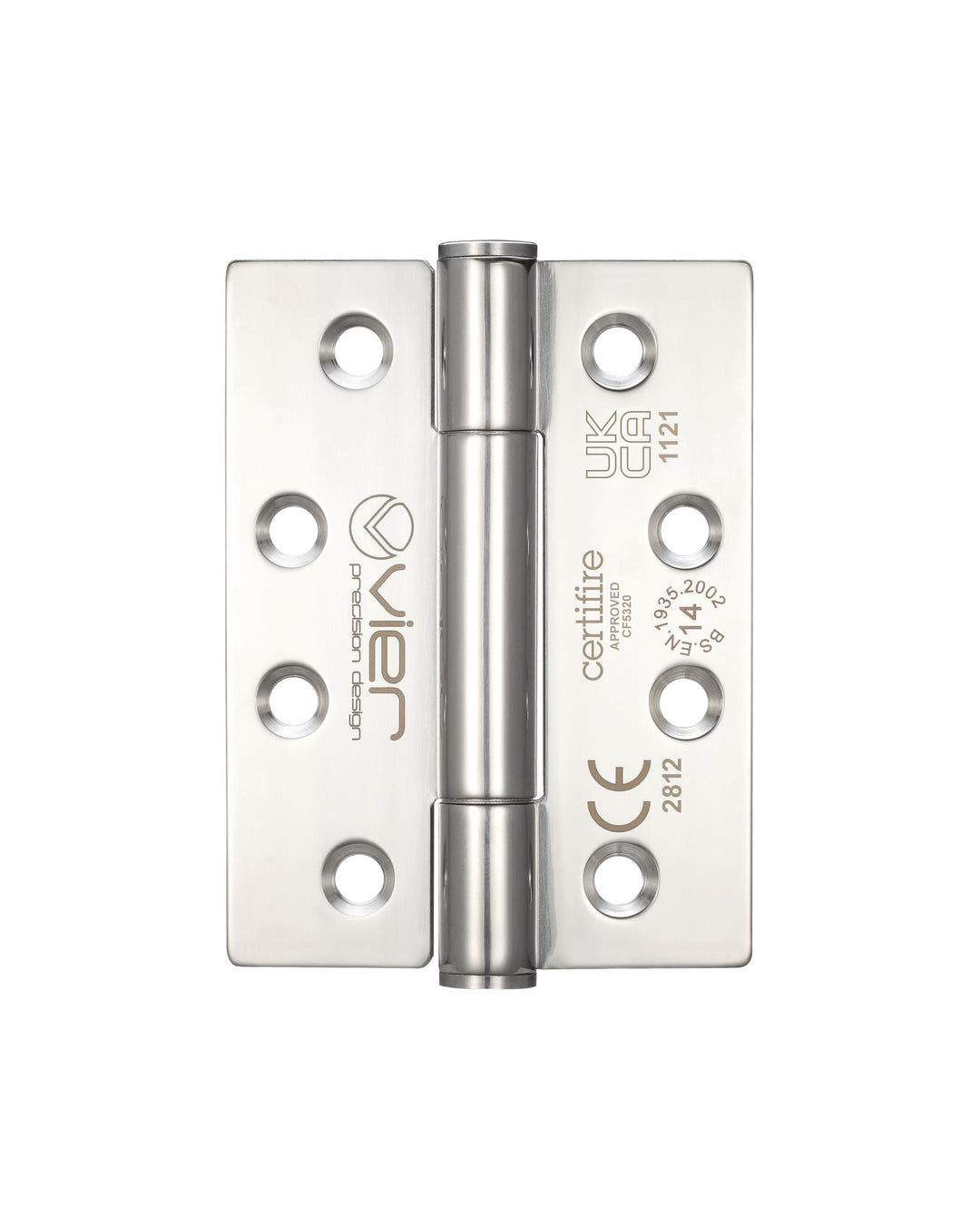 Zoo Hardware Vier Concealed Knuckle 100 x 76mm Hinge - Grade 14