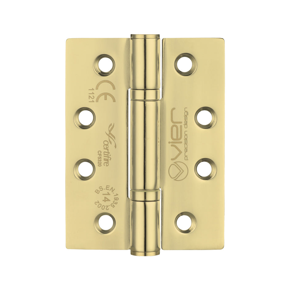 Zoo Hardware Vier Low Maintenance 100 x 76mm Hinge - Grade 14 - itfitz