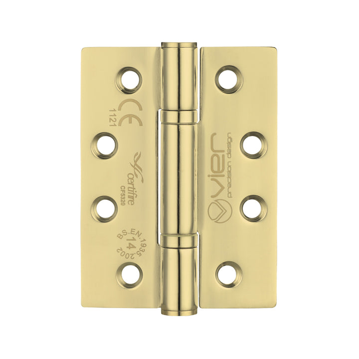 Zoo Hardware Vier Low Maintenance 100 x 76mm Hinge - Grade 14 - itfitz