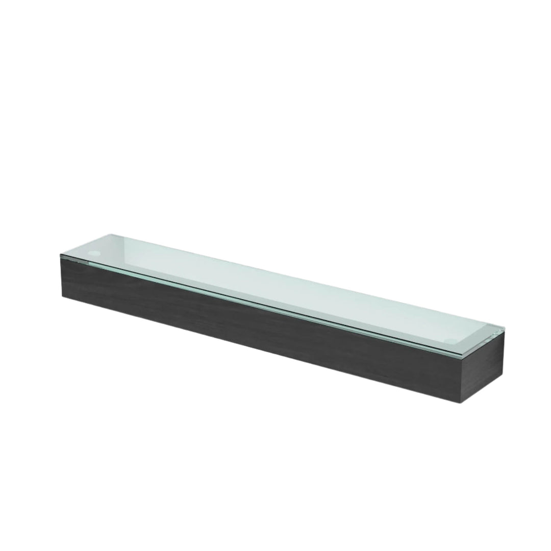WIREWORKS 66014 Dark Oak Glass Shelf - itfitz