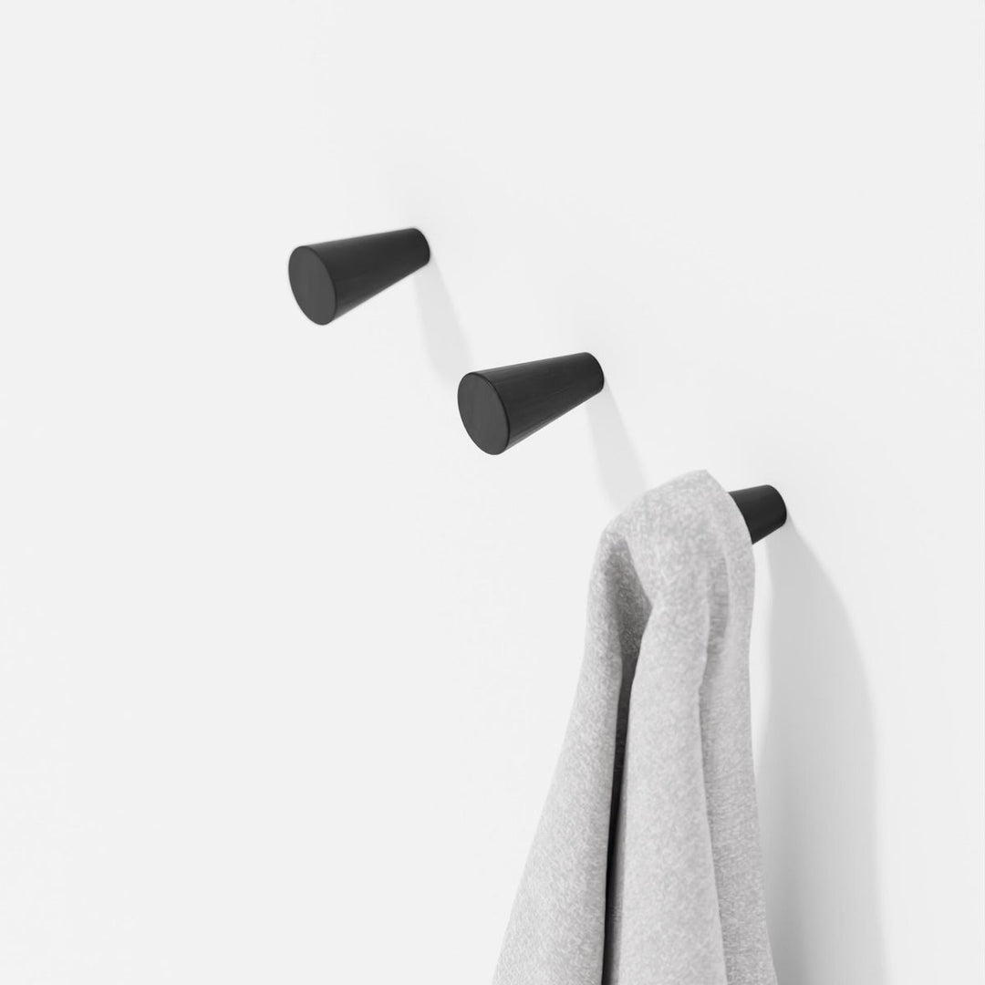 WIREWORKS 66012 Dark Oak Slimline Wall Hooks