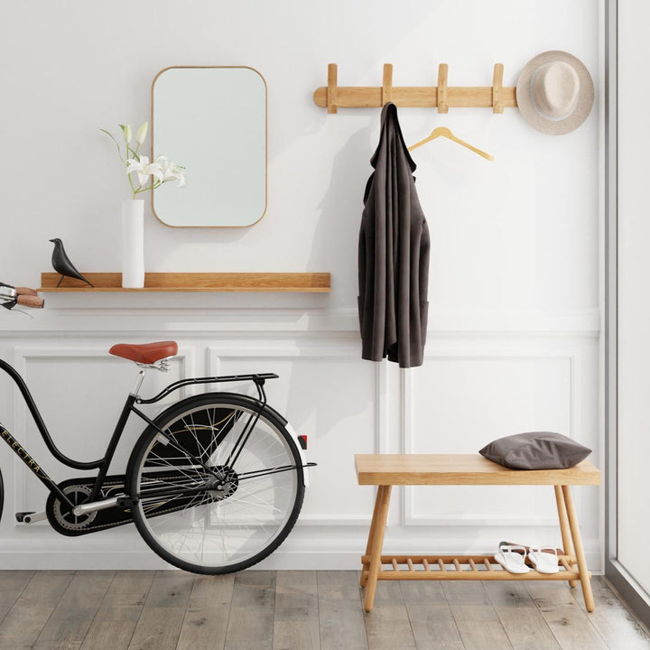 WIREWORKS 30027 Oak Outlook 55 Rectangular Mirror