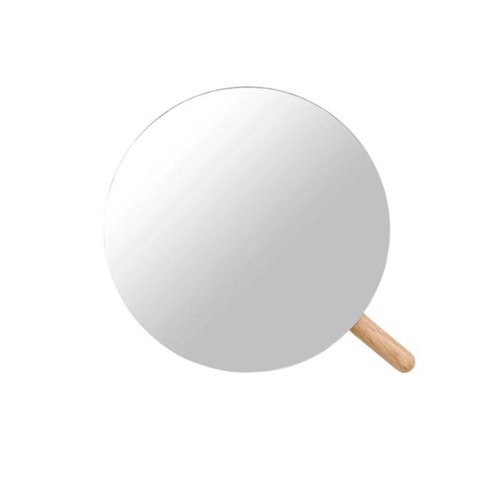 WIREWORKS 66021 Oak Slimline Wall-Mounted Magnifying Mirror