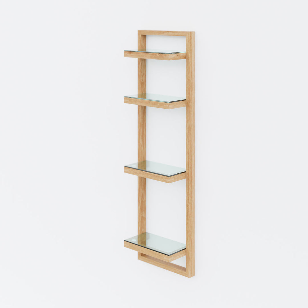 WIREWORKS 64038 Oak Wall Shelf