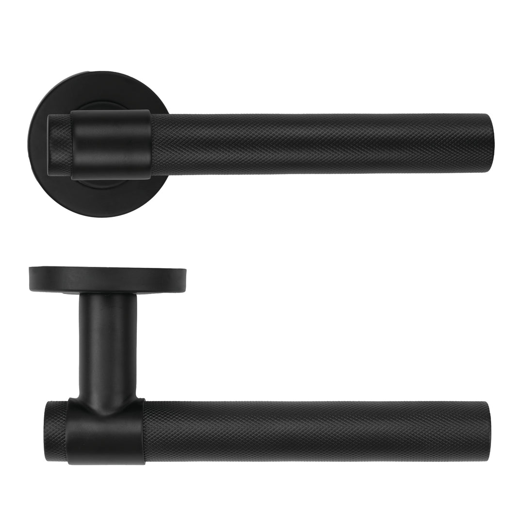 Zoo Hardware ZCS2190G3 Knurled Lever Handle Set