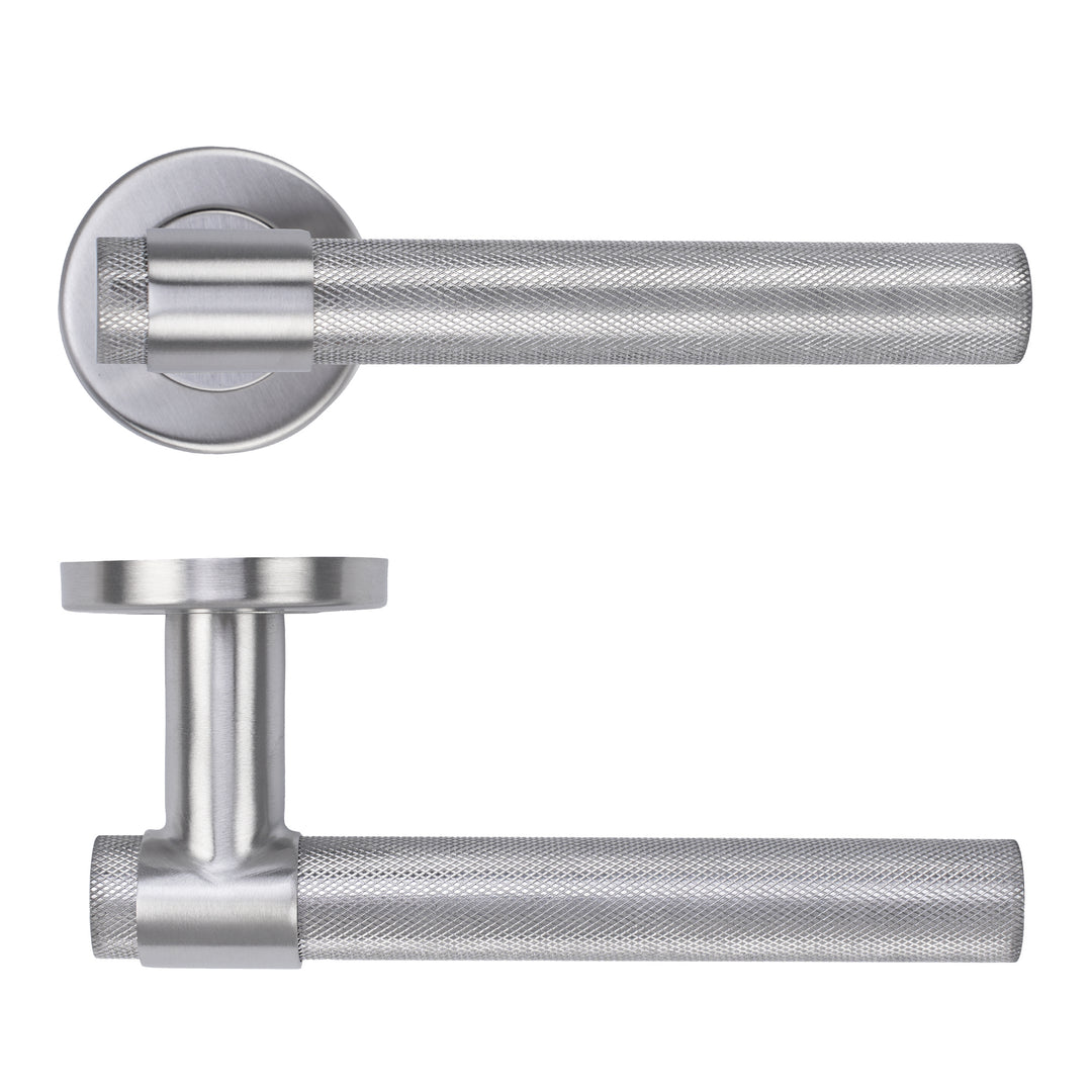 Zoo Hardware ZCS2190G3 Knurled Lever Handle Set