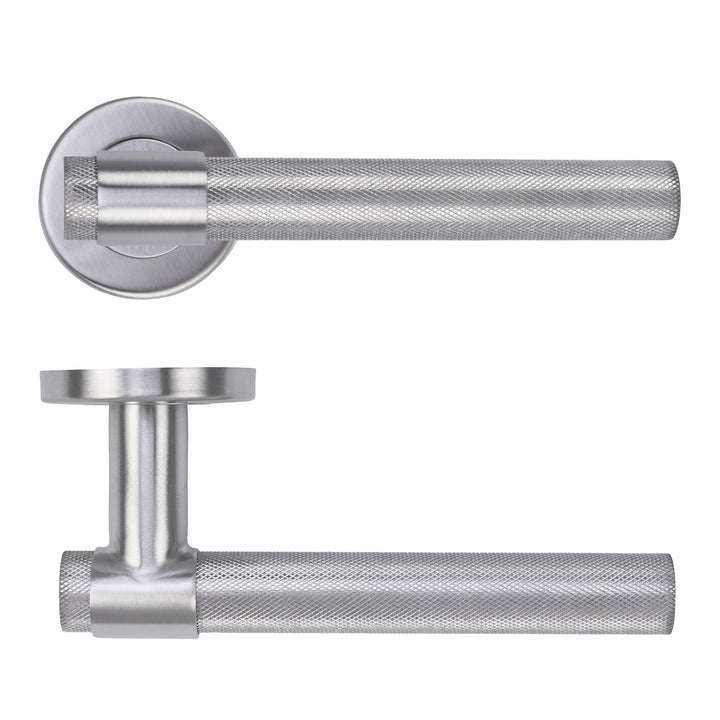 Zoo Hardware ZCS2190G3 Knurled Lever Handle Set