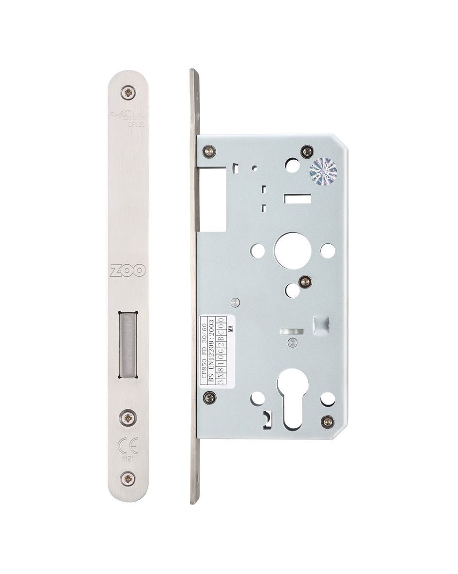 Zoo Hardware European DIN Radius Cylinder Deadlock