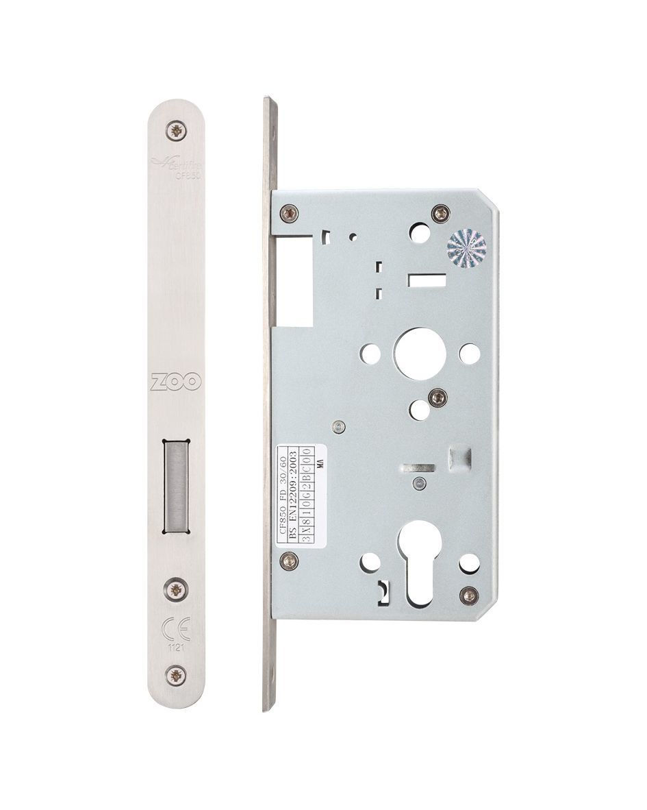 Zoo Hardware European DIN Radius Cylinder Deadlock