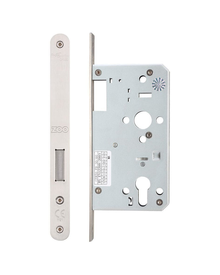 Zoo Hardware European DIN Radius Cylinder Deadlock