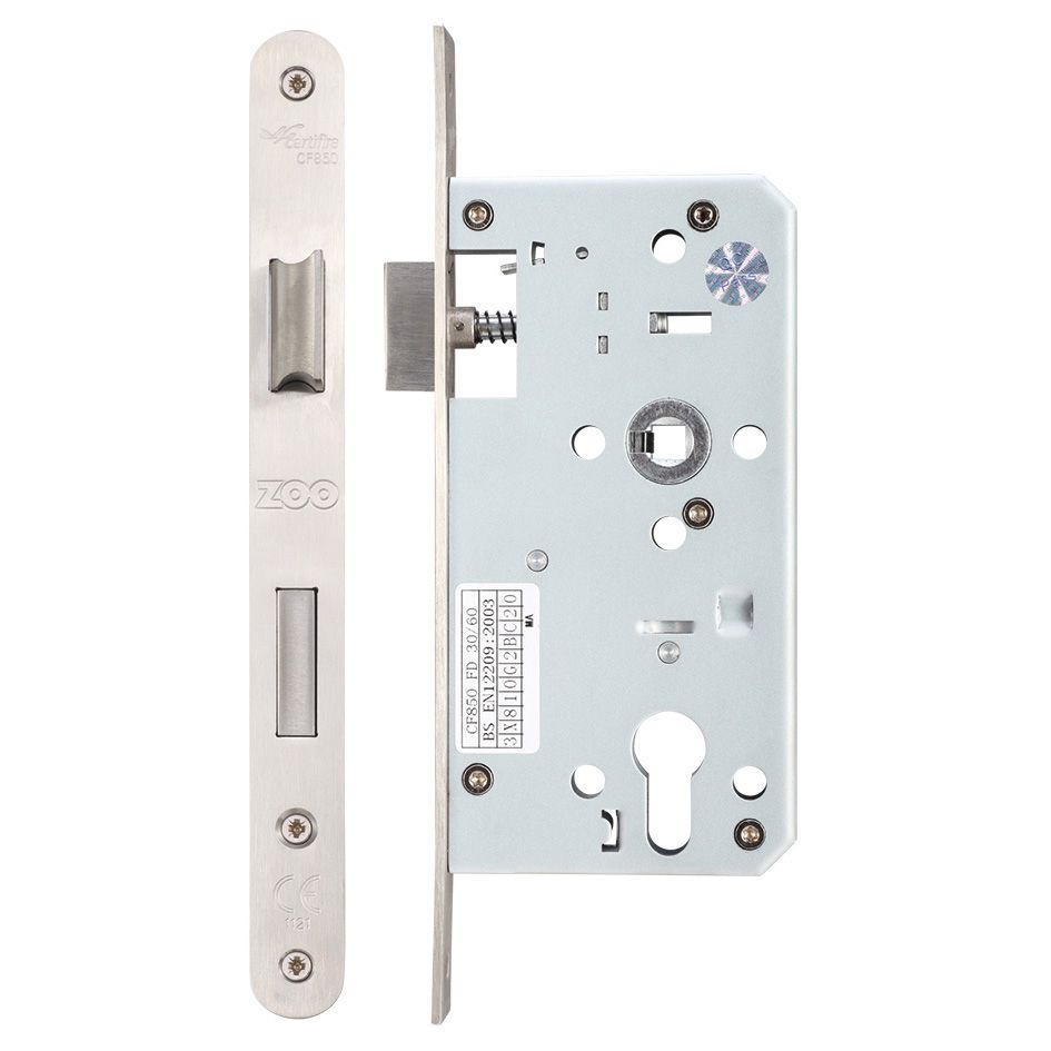 Zoo Hardware European DIN Radius Cylinder Sashlock