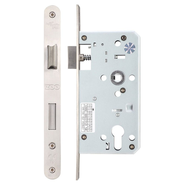 Zoo Hardware European DIN Radius Cylinder Sashlock