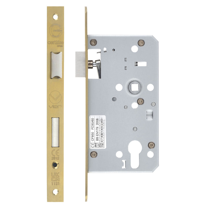 Zoo Hardware Square Escape Lock - 60mm