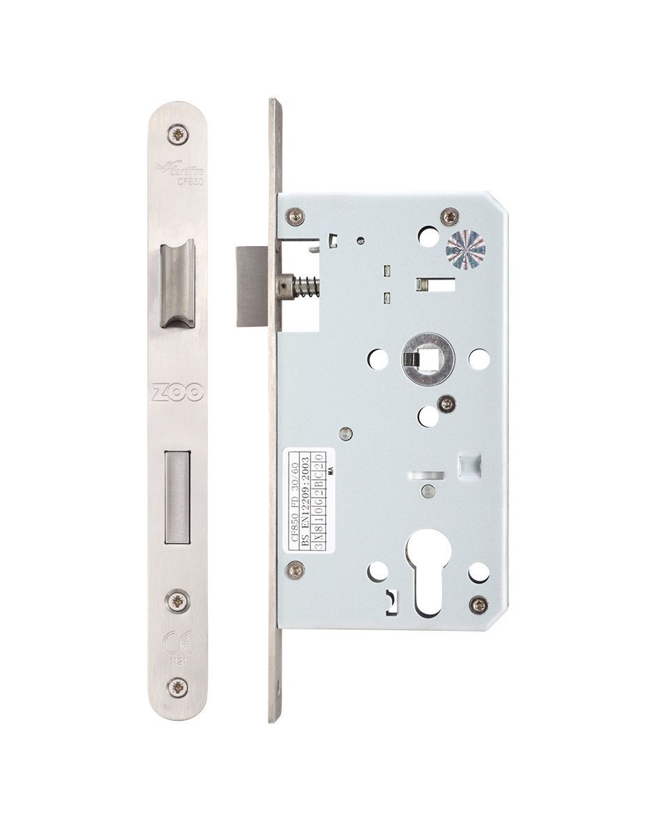 Zoo Hardware European DIN Radius Cylinder Sashlock